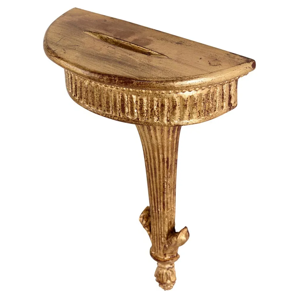 Prien Bracket Wall Shelf - Gold