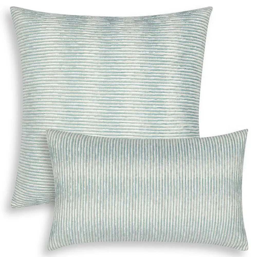 Progress Square Indoor Outdoor Throw Pillow - Mist, Polyester