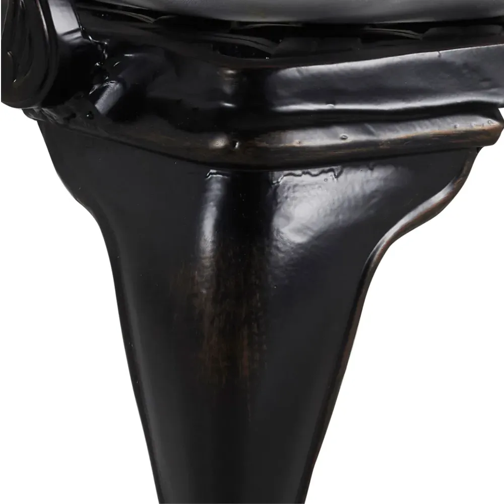 Provance Outdoor Bench with Cushion - White