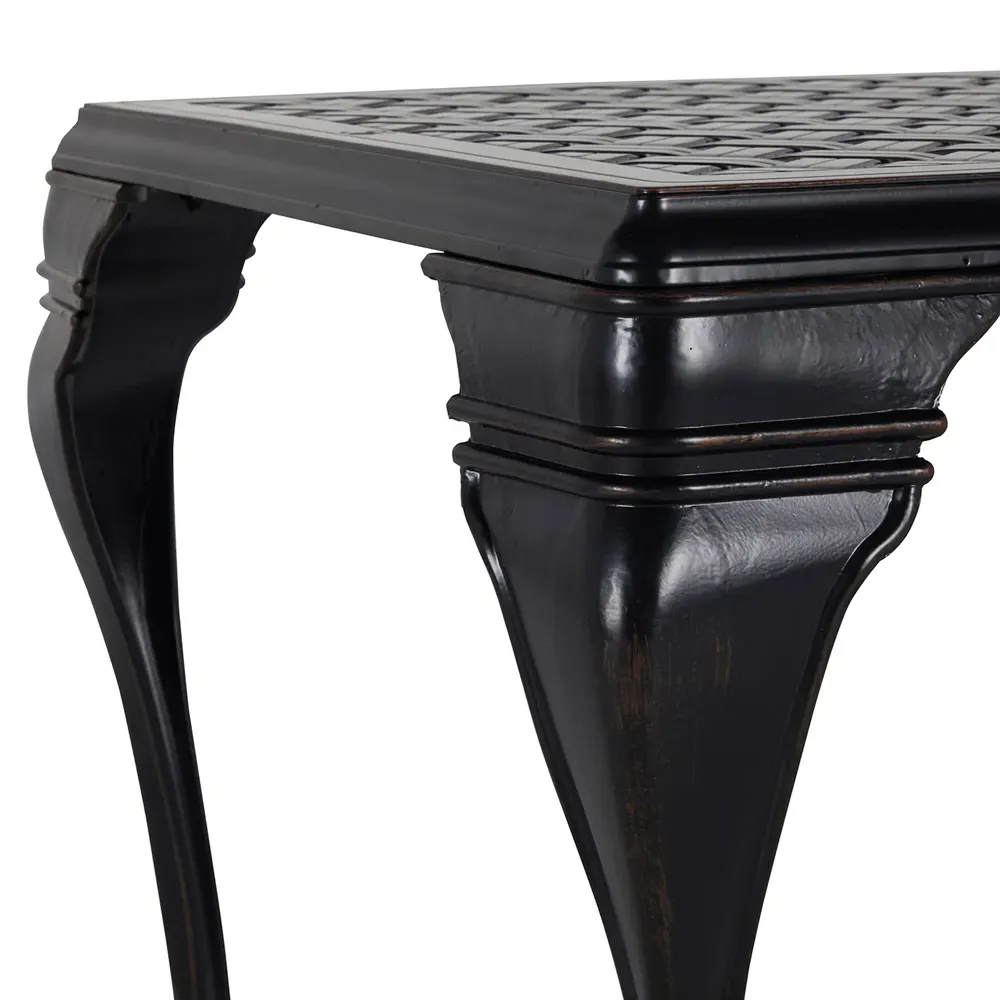 Provance Outdoor End Table - Black