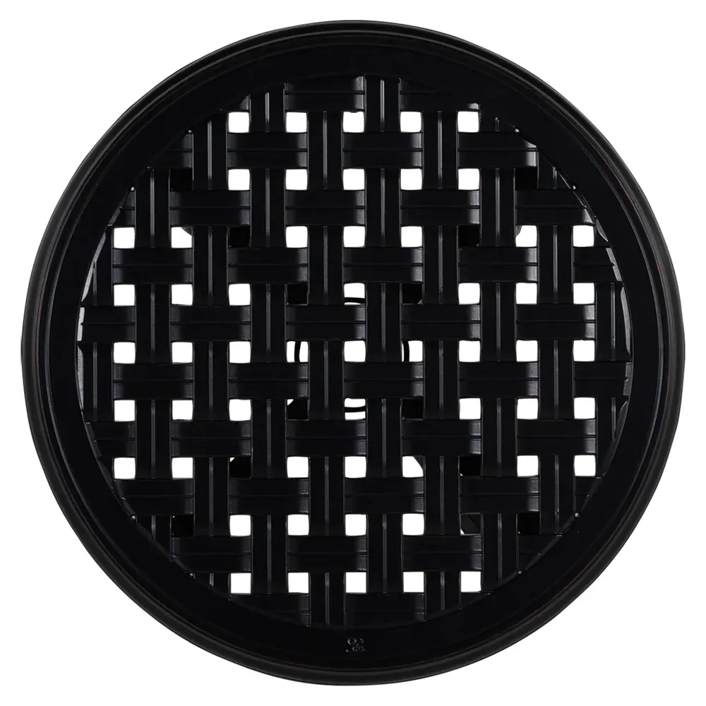 Provance Round Outdoor Side Table - Ancient Earth Black