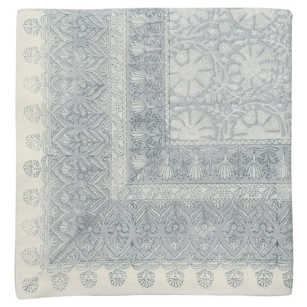 Provence Periwinkle Cotton Tablecloth - Blue