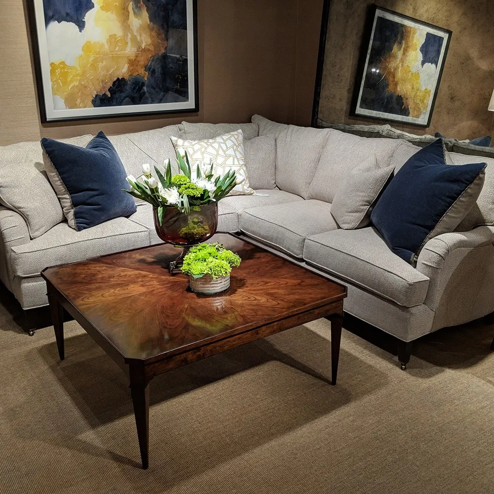 Provence Square Coffee Table - Brown, Cherry