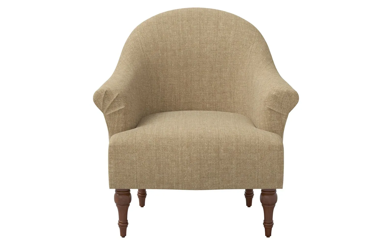 Prudence Honeycomb Chair - Brown, Linen