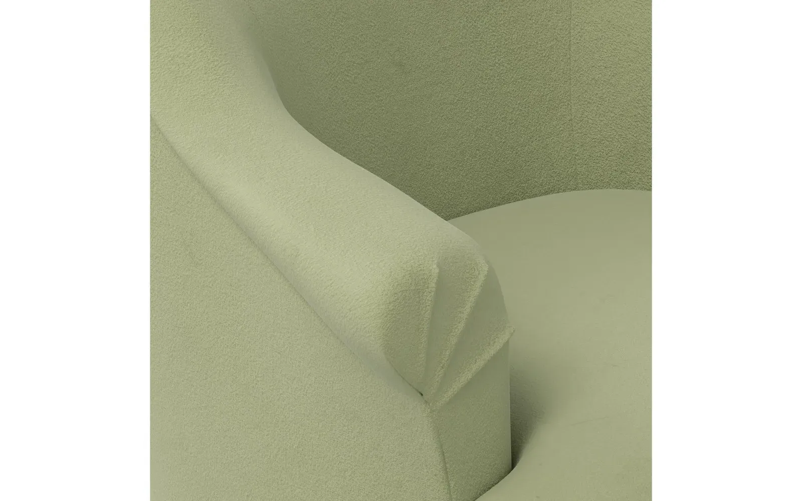 Prudence Performance Velvet Chair - Thyme