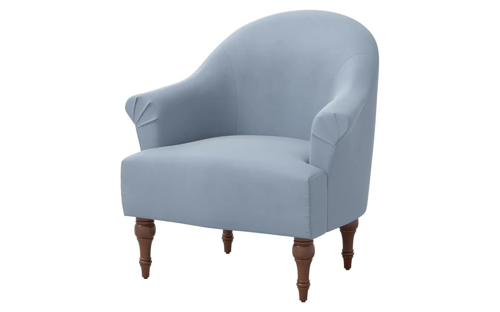 Prudence Tidal Wave Chair - Performance Velvet