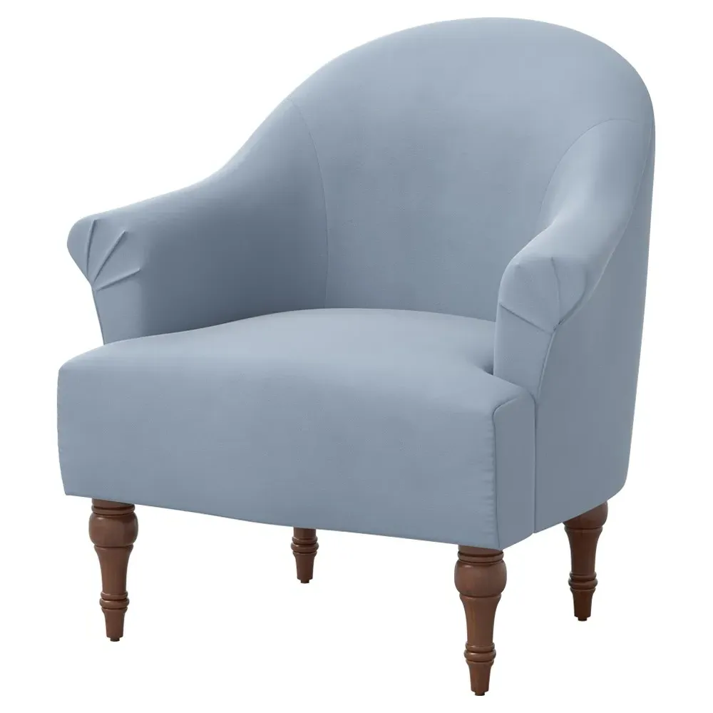 Prudence Tidal Wave Chair - Performance Velvet