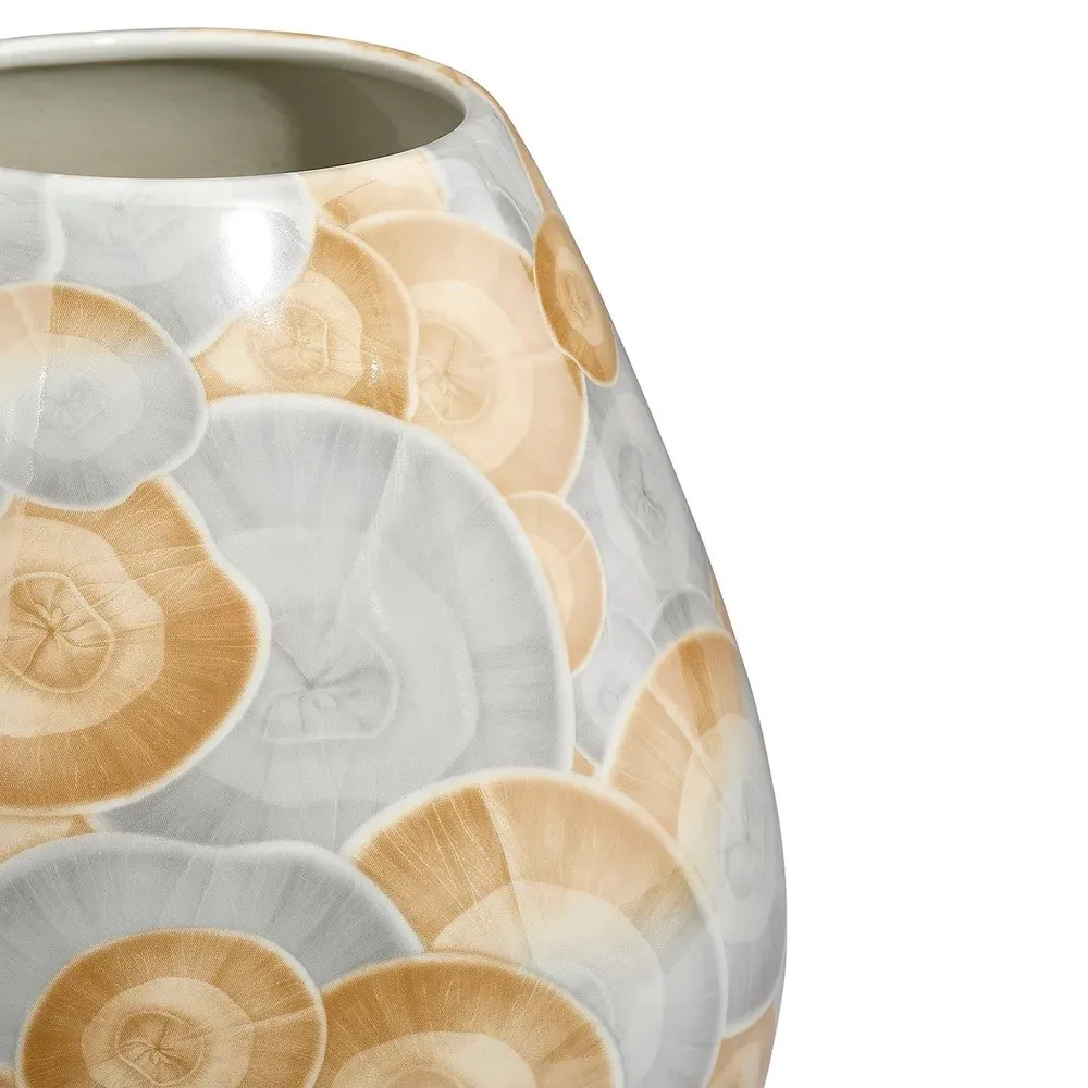 Prynn Decorative Vase - Blue, Ceramic