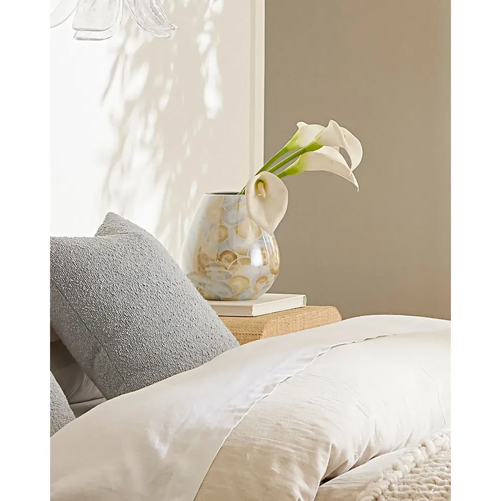 Prynn Decorative Vase - Blue, Ceramic