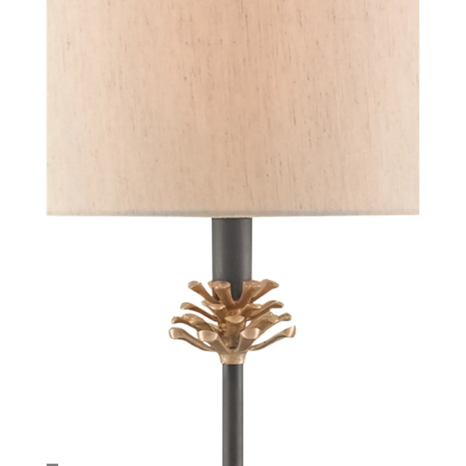 Psalmara Pinecone Buffet Table Lamp - Antique Brass