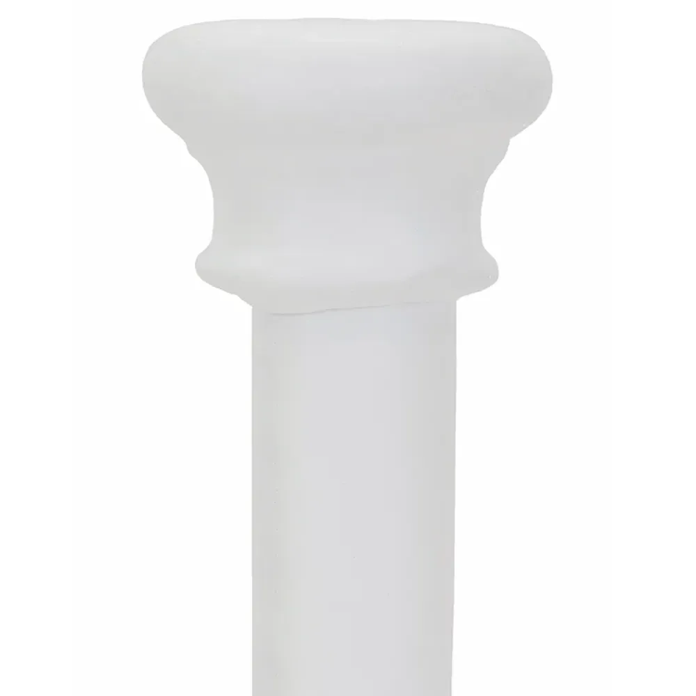 Quade Full Size Canopy Bed - White, Iron