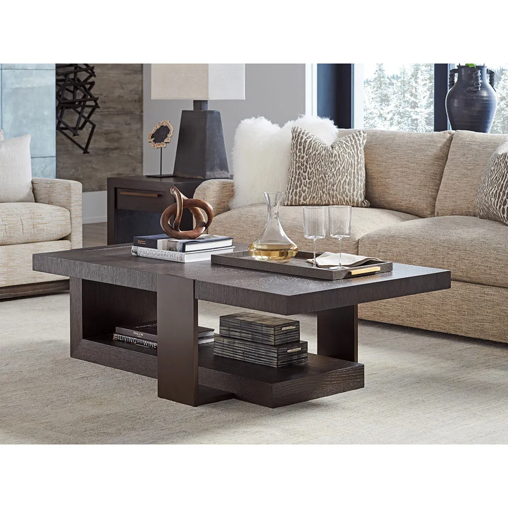 Quarry Rectangular Coffee Table - Brown, Oak