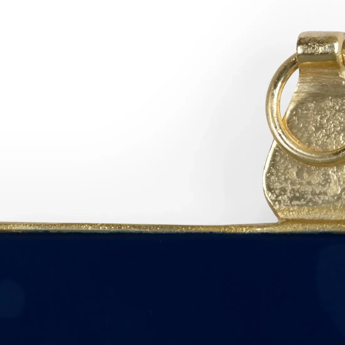 Quentin 4x4 Wall Photo Frame - Blue, Metal