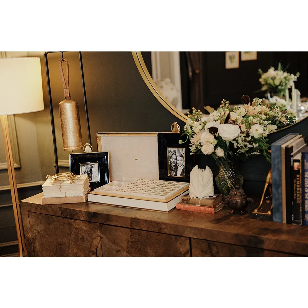 Quentin 4x4 Wall Photo Frame - Blue, Metal