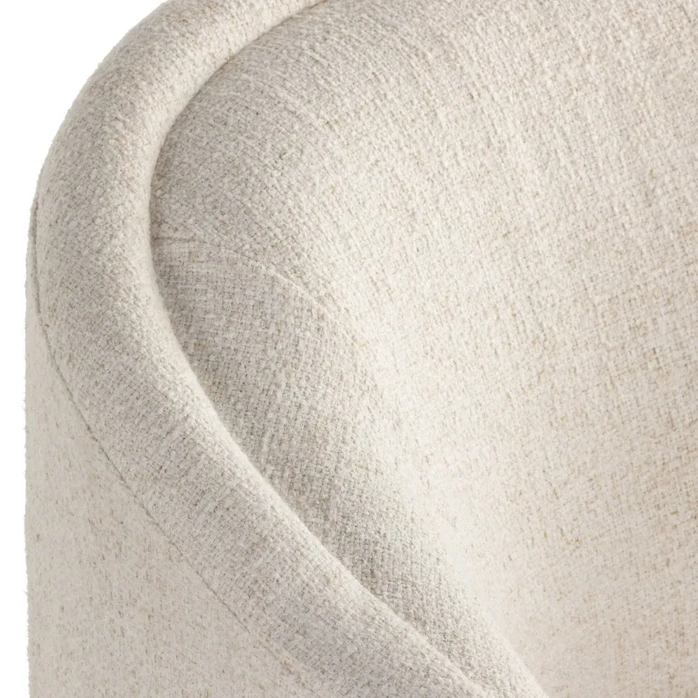 Quentin Swivel Chair - Cream