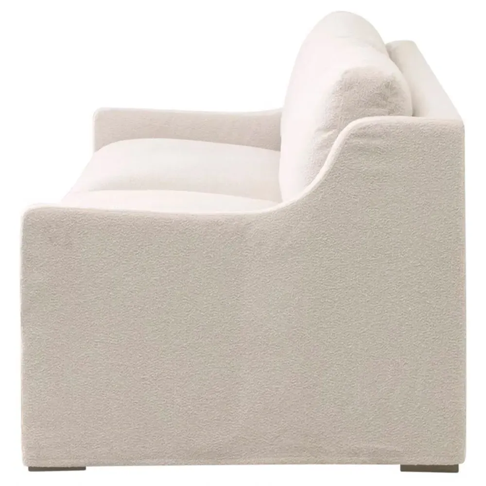 Quinla Outdoor Slipcovered Sofa - Cream