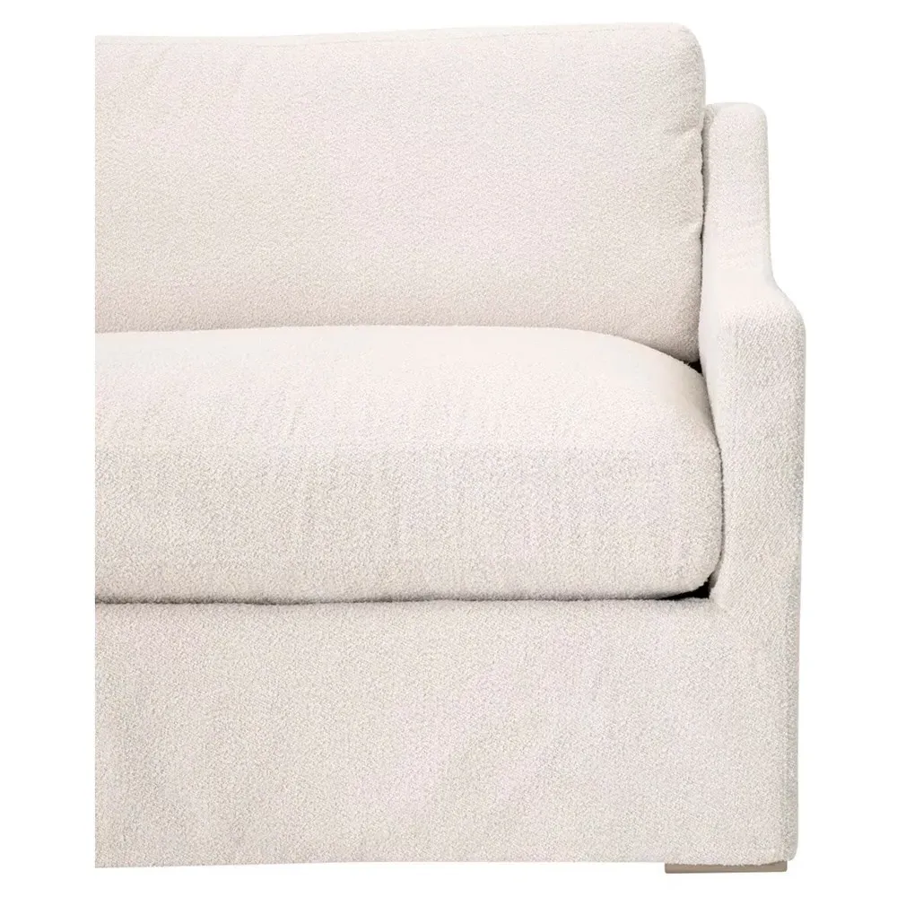 Quinla Outdoor Slipcovered Sofa - Cream
