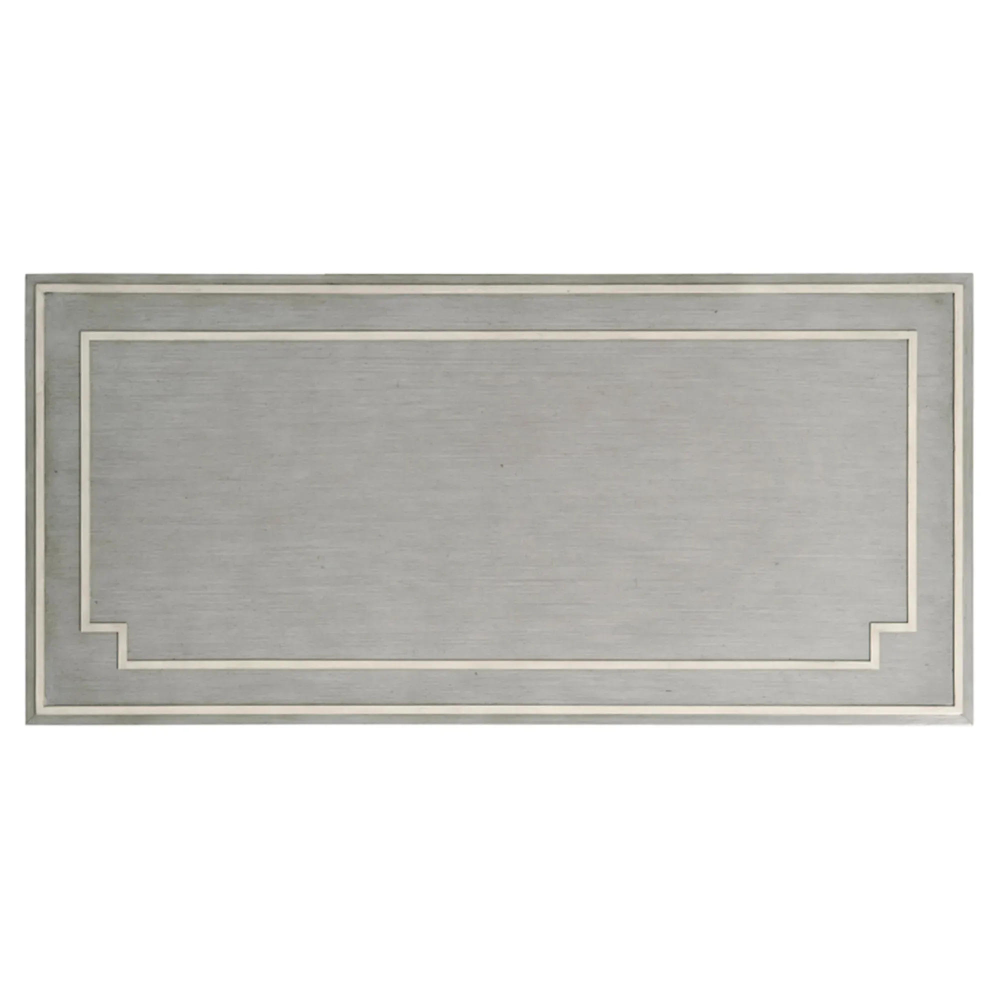 Quinn Fretwork Chest - Grey, Wood