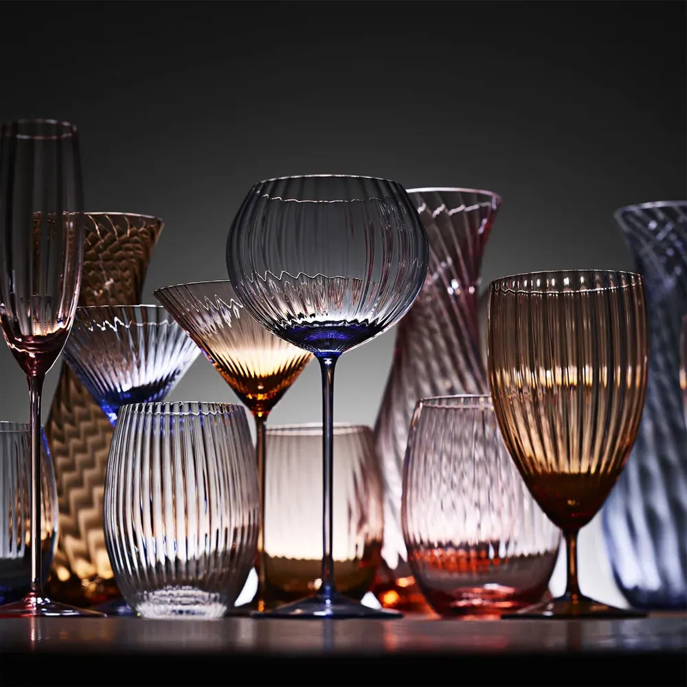 Quinn Glass Carafe - Amber