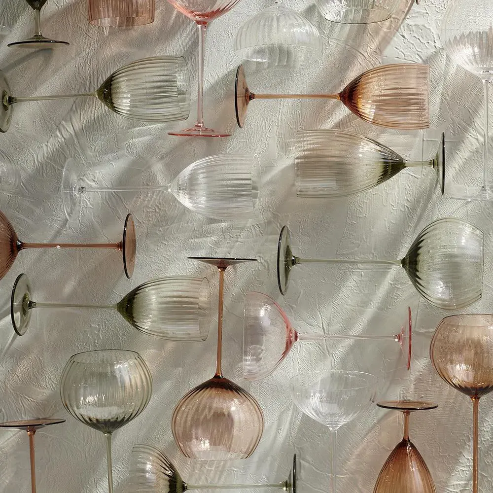 Quinn White Wine Glass Set - Amber