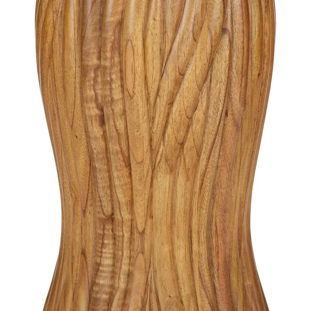 Quinvel Round Entry Table with Tassel - Brown, Marble