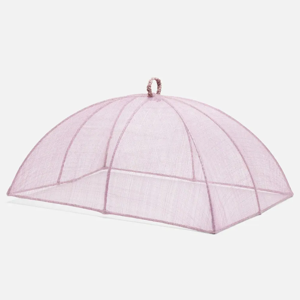 Rachel Rectangular Food Cover Set of 2 - Lavender, Sinamay
