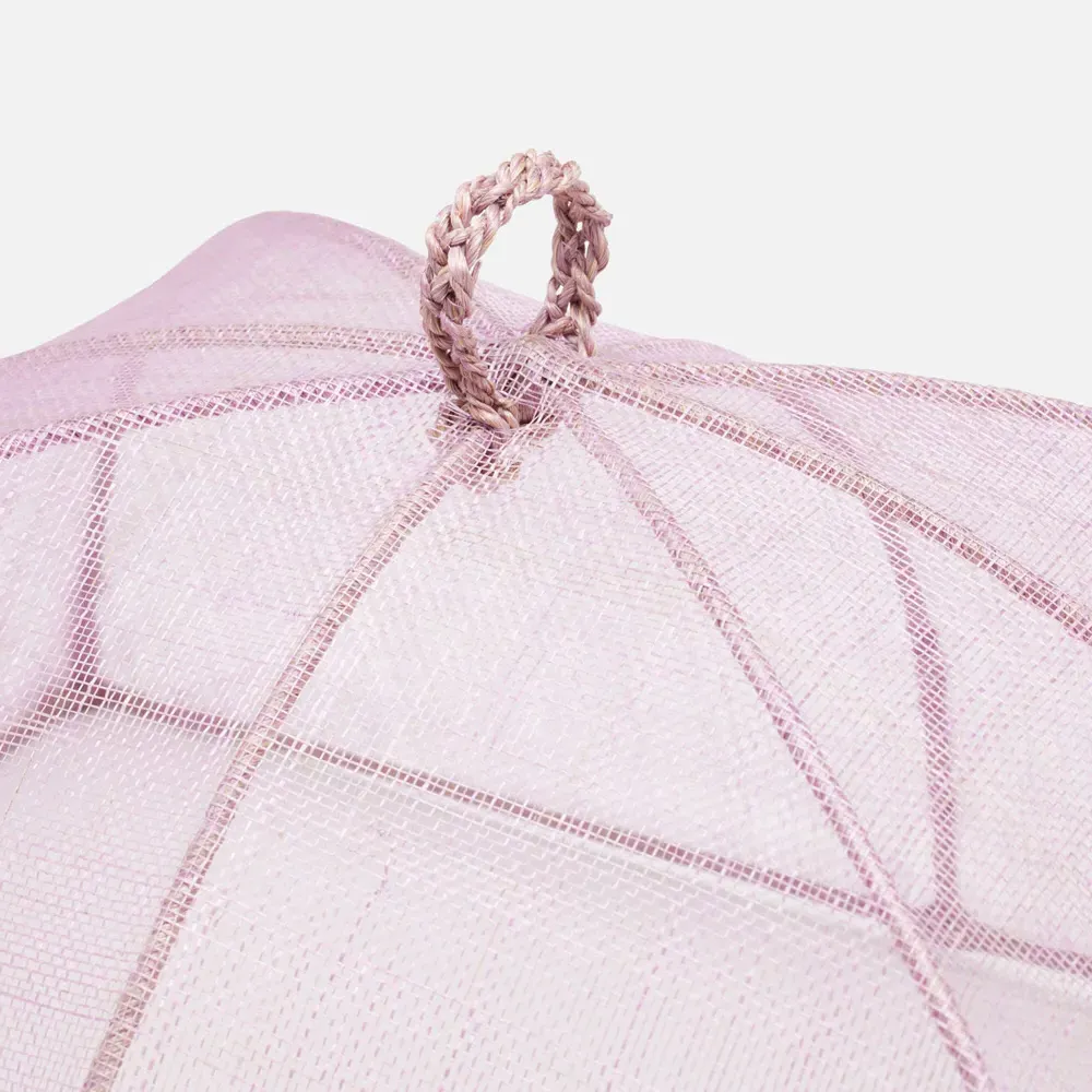 Rachel Rectangular Food Cover Set of 2 - Lavender, Sinamay