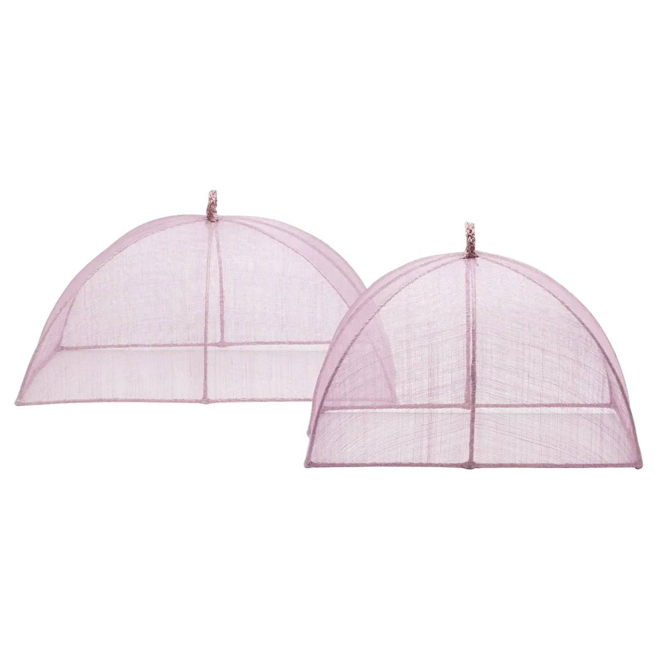Rachel Rectangular Food Cover Set of 2 - Lavender, Sinamay