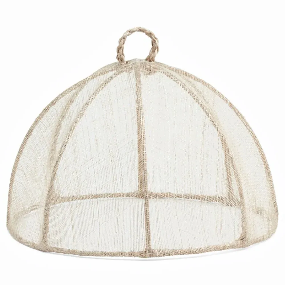 Rachel Small Food Cover Set of 4 - Beige, Sinamay