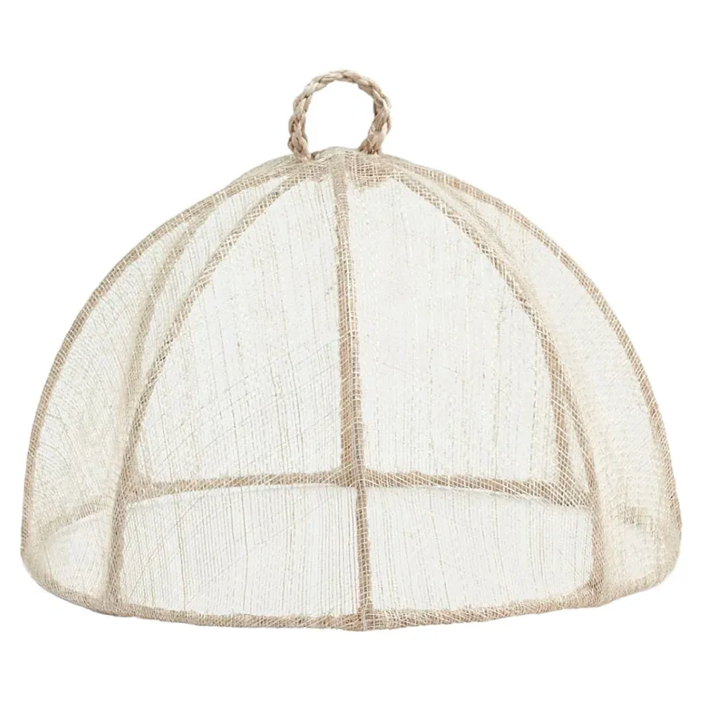 Rachel Small Food Cover Set of 4 - Beige, Sinamay