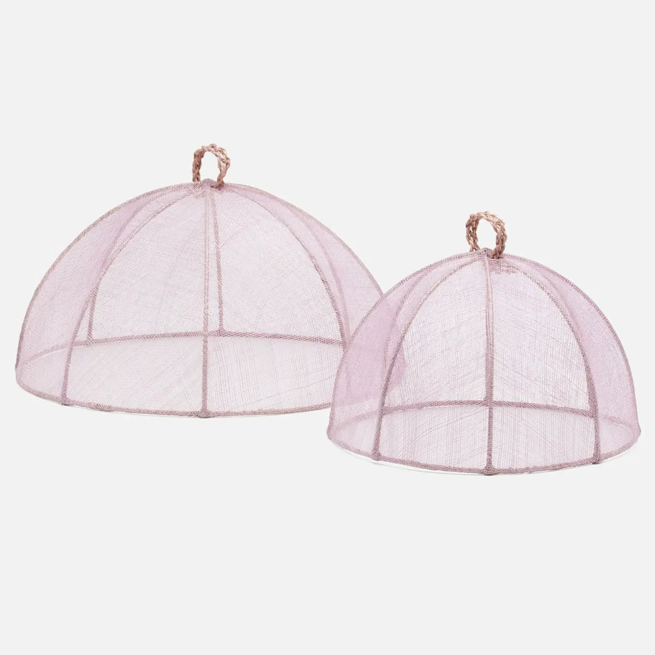 Rachel Small Food Cover Set of 4 - Lavender, Sinamay
