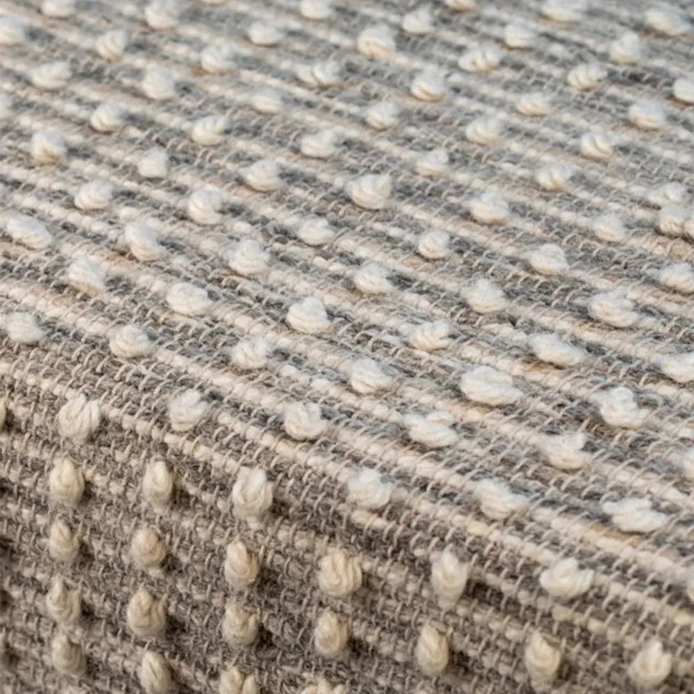 Radda Upholstered Wood Bench - White, Brown