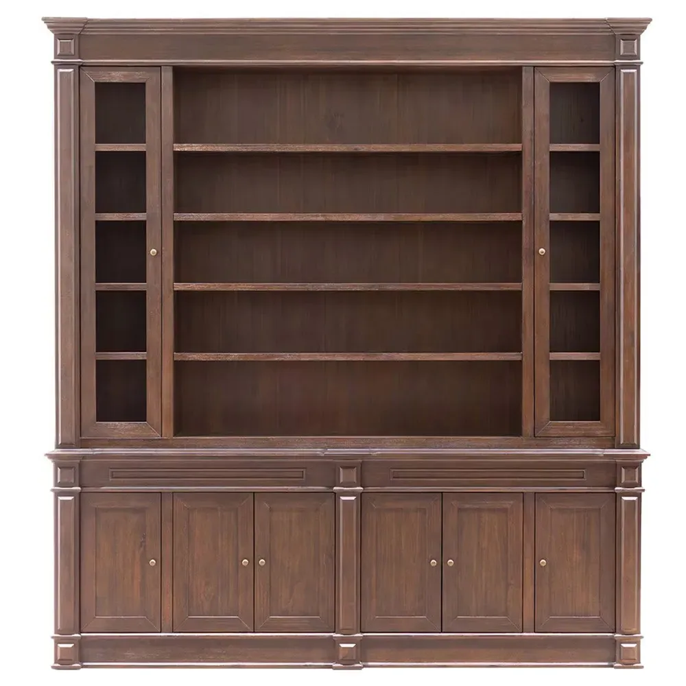 Radford Cabinet - Dark Brown, Acacia Wood