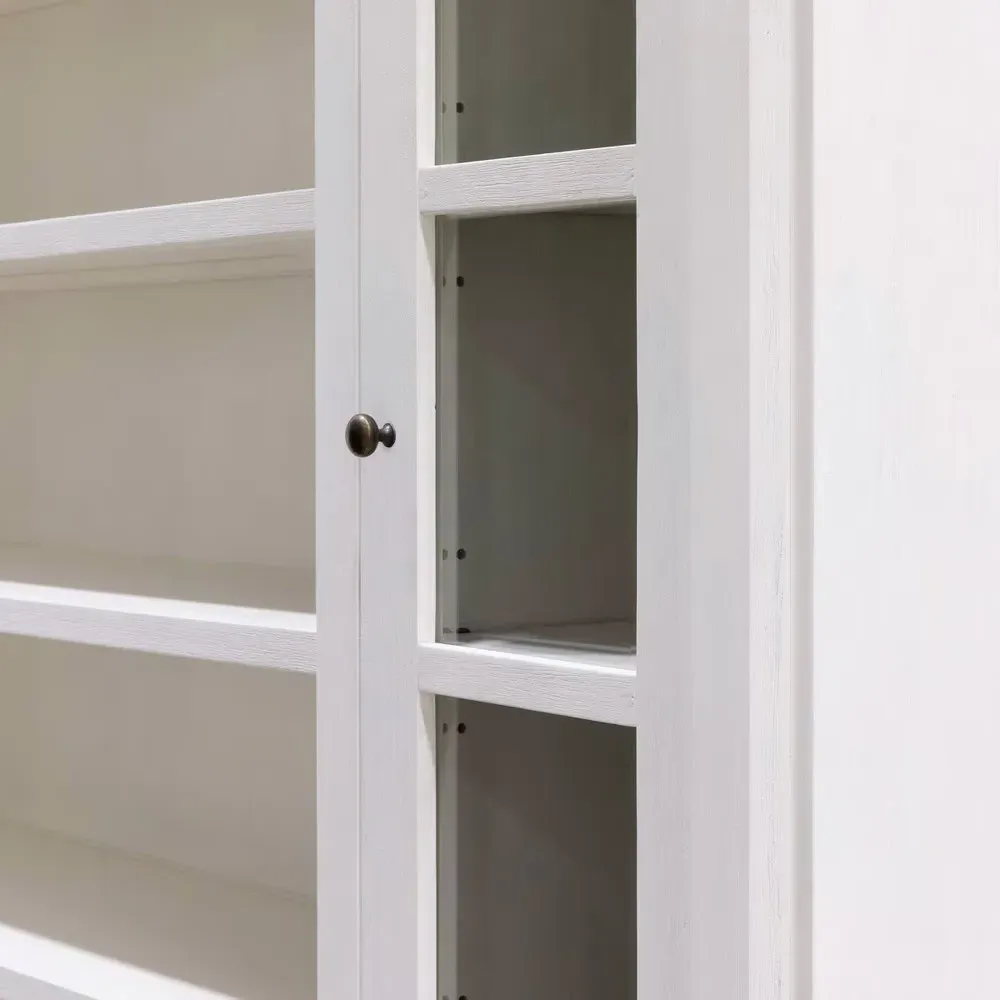 Radford Cabinet - Whitewash, Acacia Wood