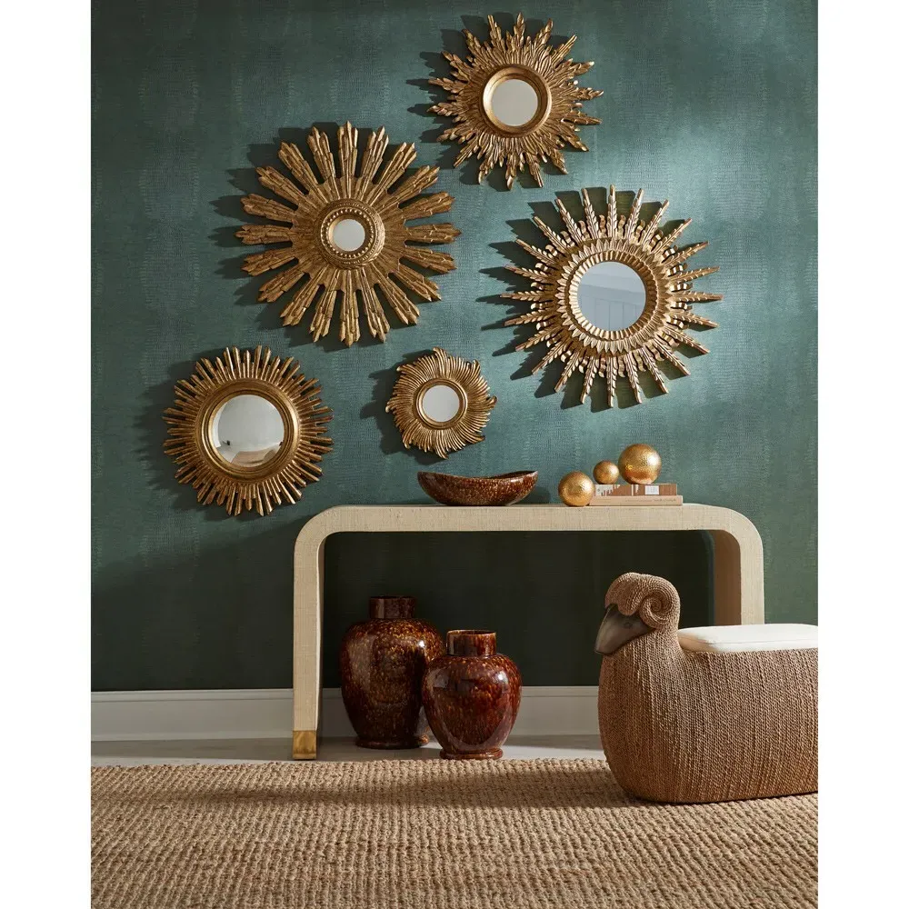 Raffaello Woven Abaca Rope Storage Stool - Cream, Brown