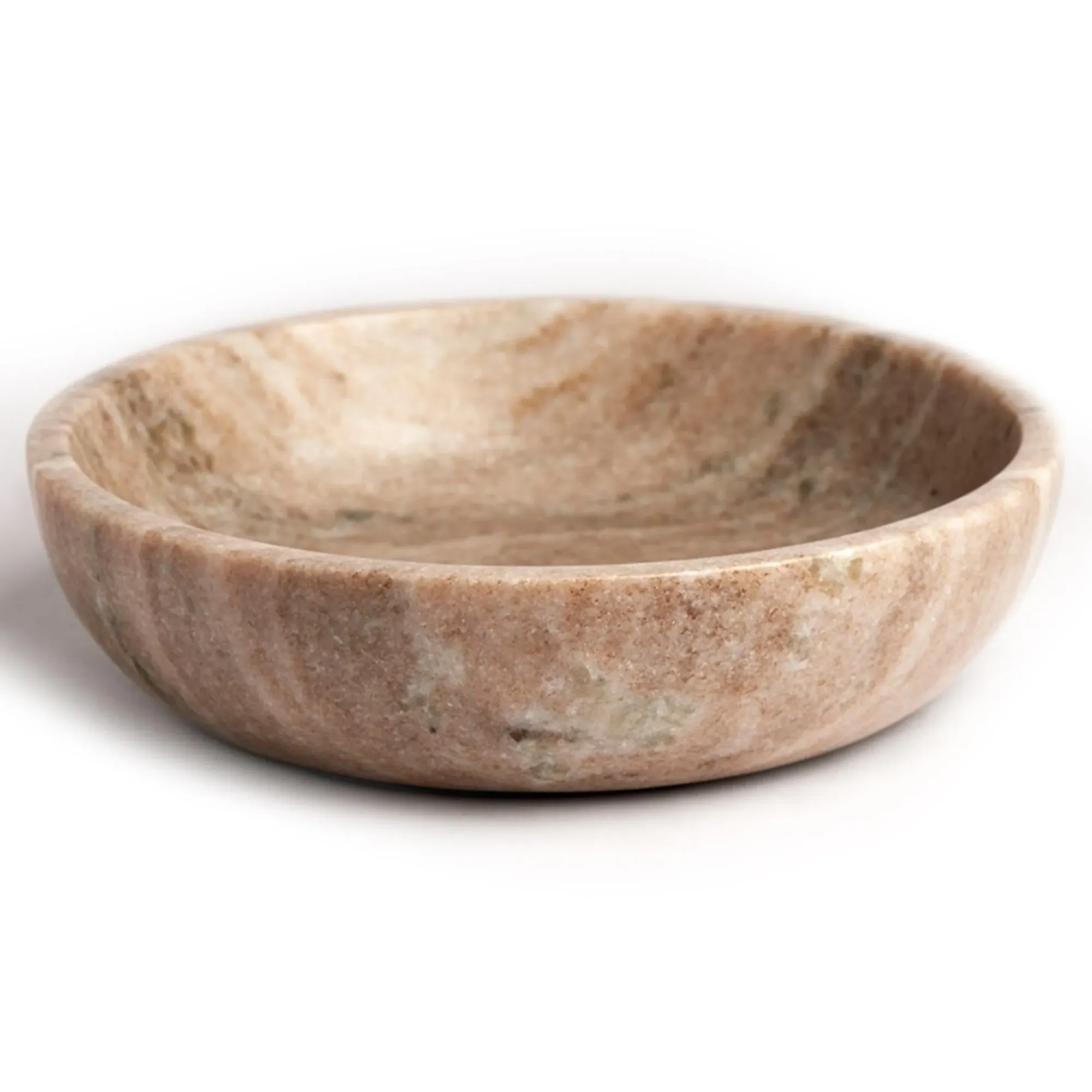 Rafiya Medium Decorative Bowl - Brown, Marble
