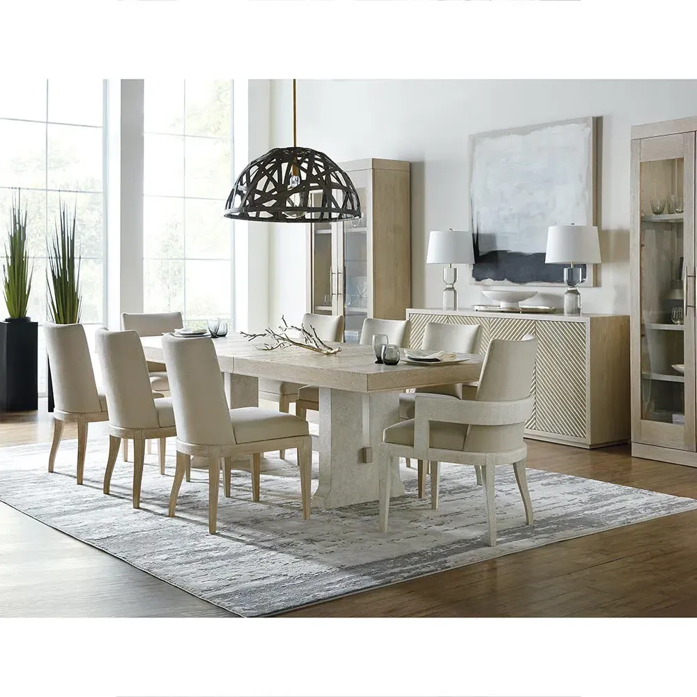 Ralph Rectangular Extendable Dining Table - Beige, Oak