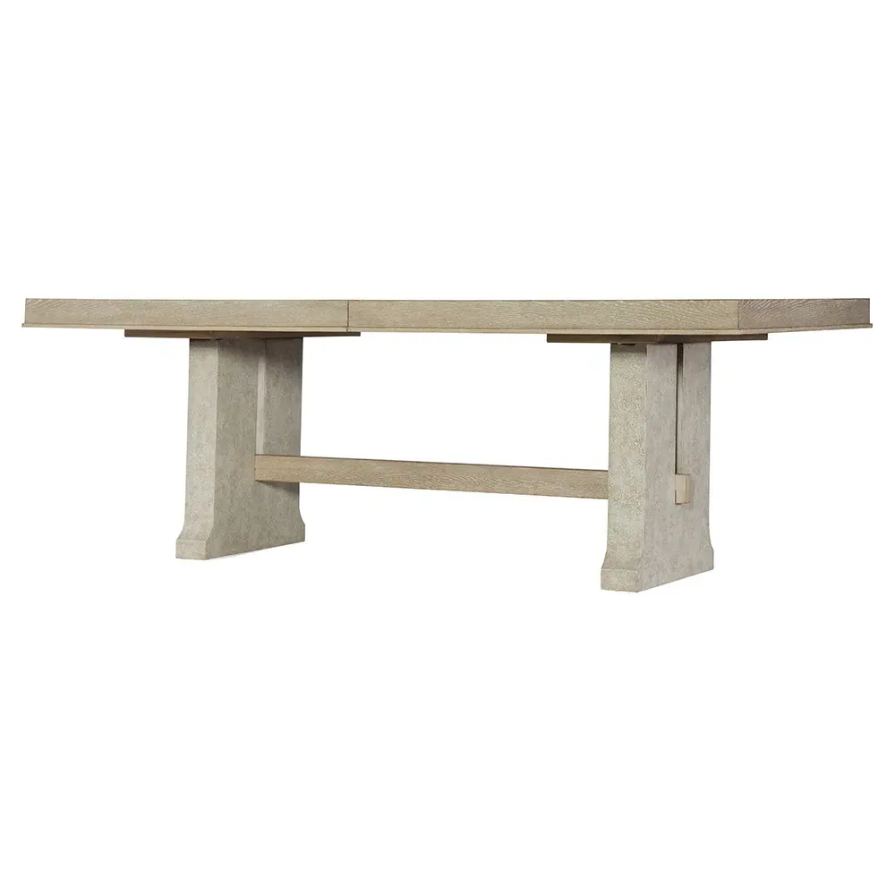 Ralph Rectangular Extendable Dining Table - Beige, Oak image