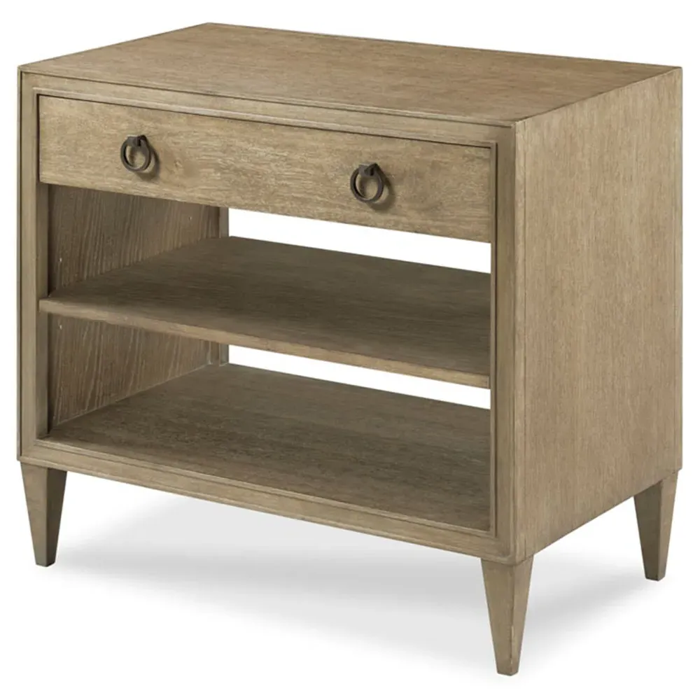 Ramsey Nightstand - Vintage Brown, Oak