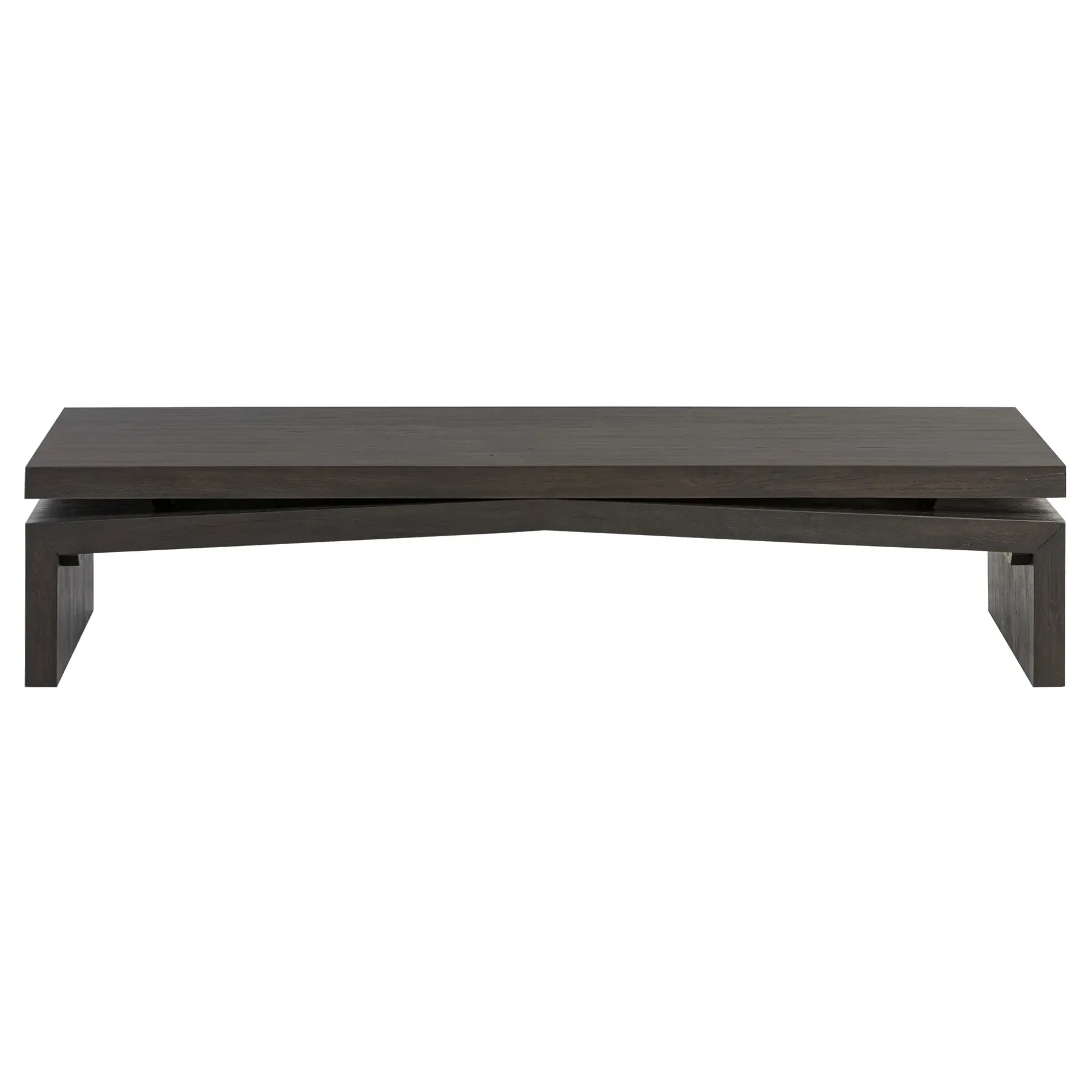 Rayan Coffee Table - Dark Brown, Oak image