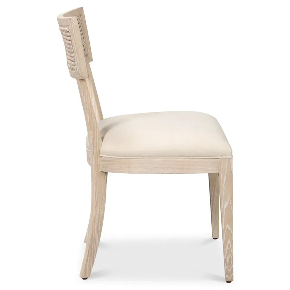 Rayleigh Dining Chair - Cream, Linen