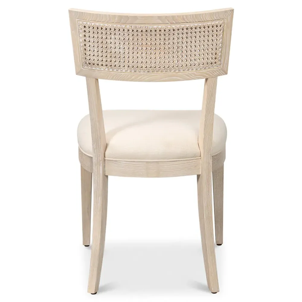 Rayleigh Dining Chair - Cream, Linen