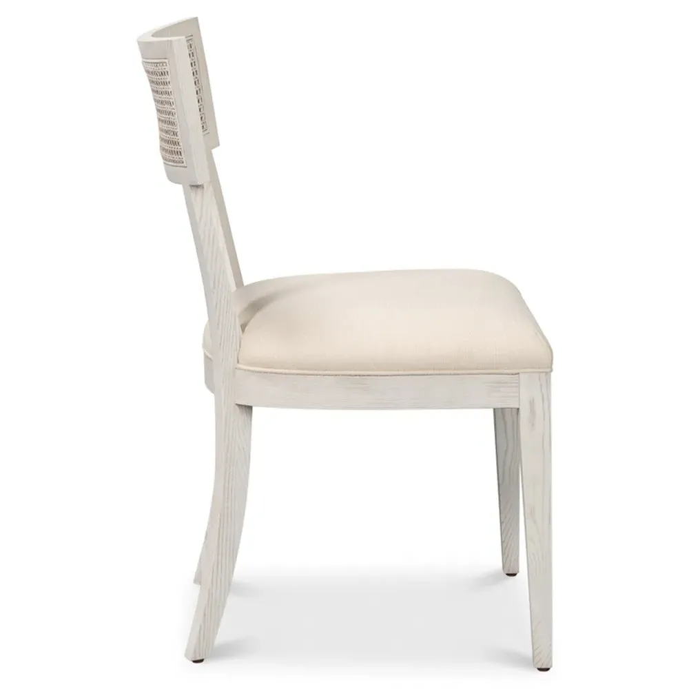 Rayleigh Dining Chair - Cream, Linen