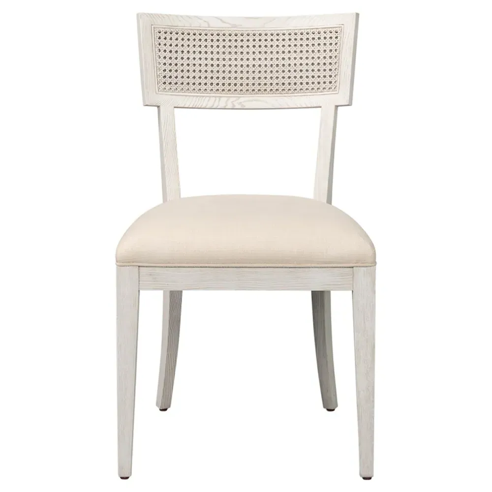 Rayleigh Dining Chair - Cream, Linen