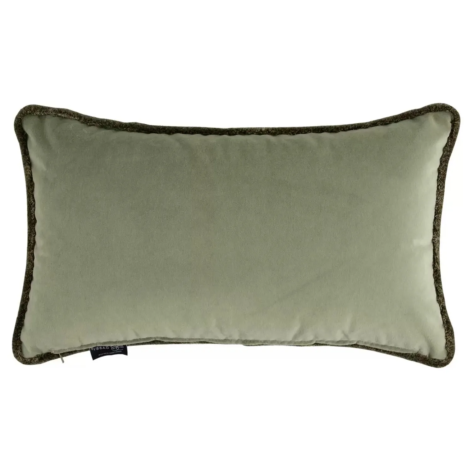 Rebecca Lumbar Pillow - Moss, Velvet