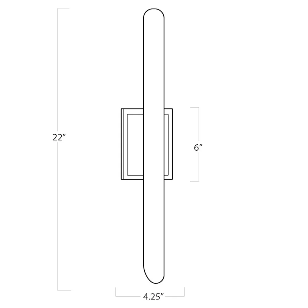 Redford Wall Sconce - Oil Rubbed Bronze, Steel
