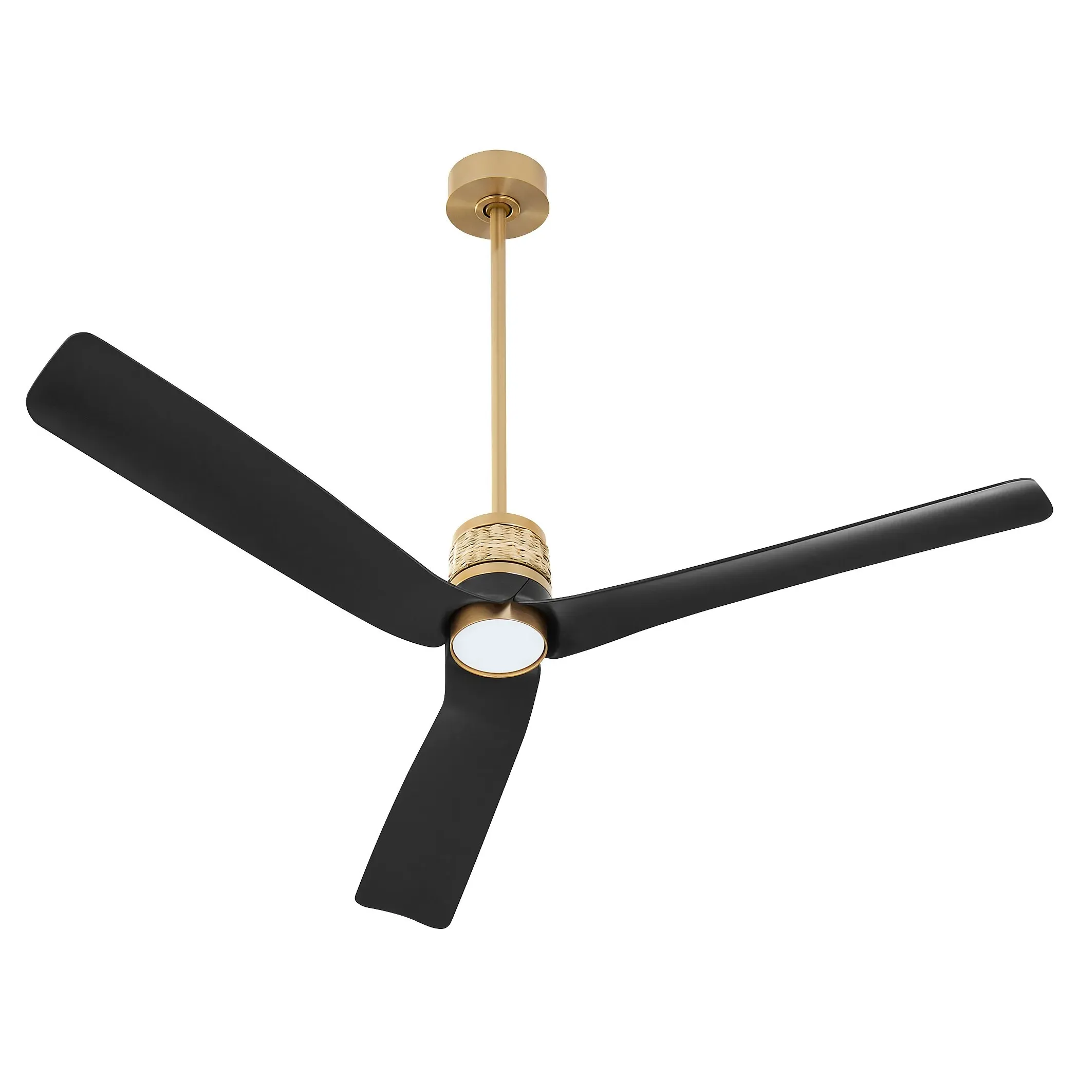 Reeve Coastal Beach LED Ceiling Fan - Black, Iron image