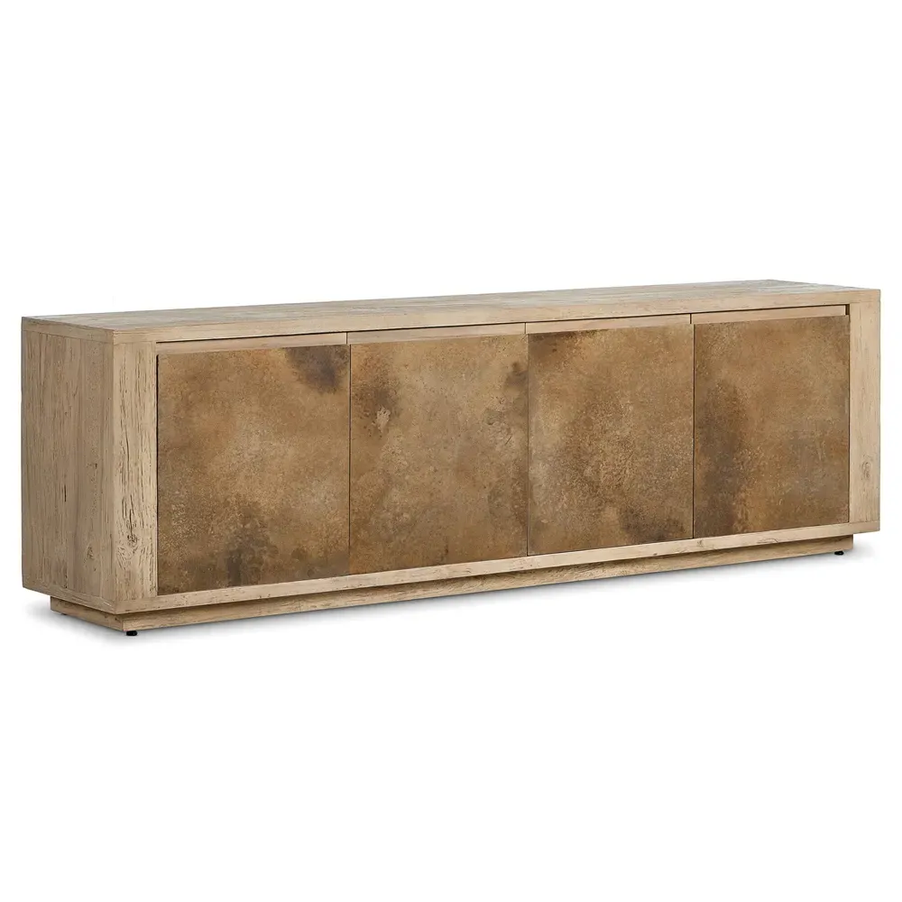 Reid Media Cabinet - Brown, Wood