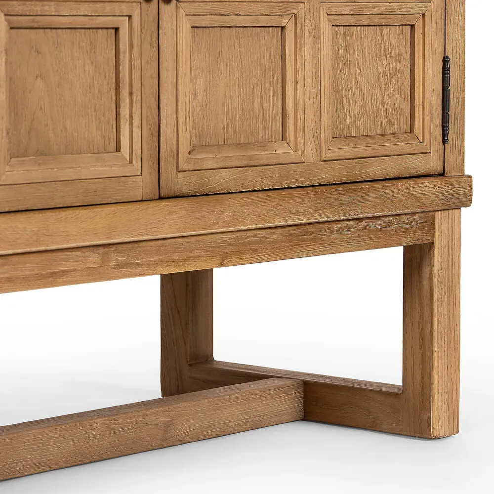 Reign Rustic Lodge Media Console - Brown, Oak