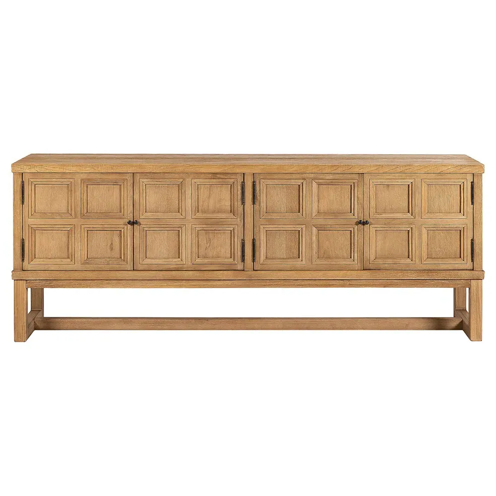Reign Rustic Lodge Media Console - Brown, Oak image